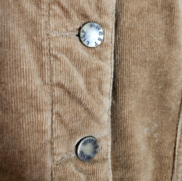 Stretch corduroy button up jacket - Picture 4 of 8